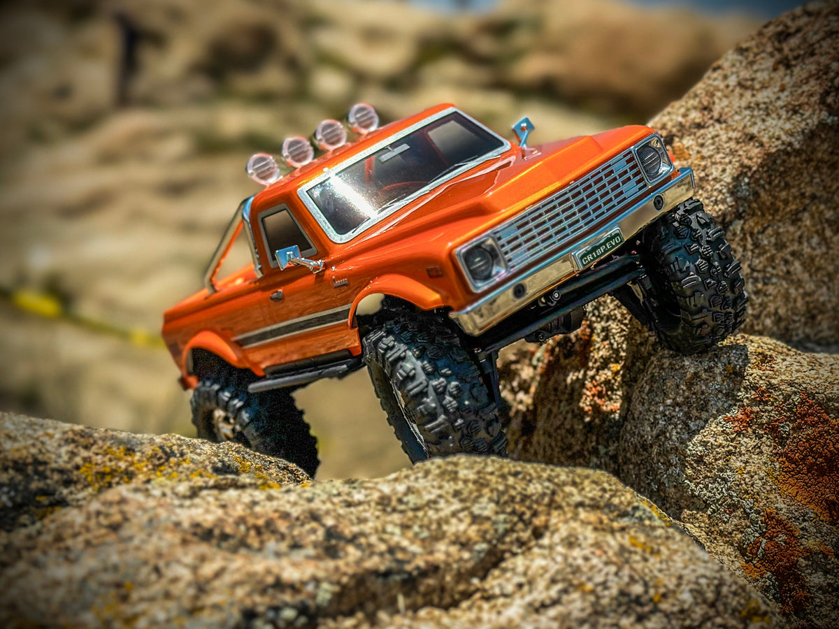 CR18P EVO V2 Convoy, Brushed, 4x4 RTR Trail Crawler, Choose Color