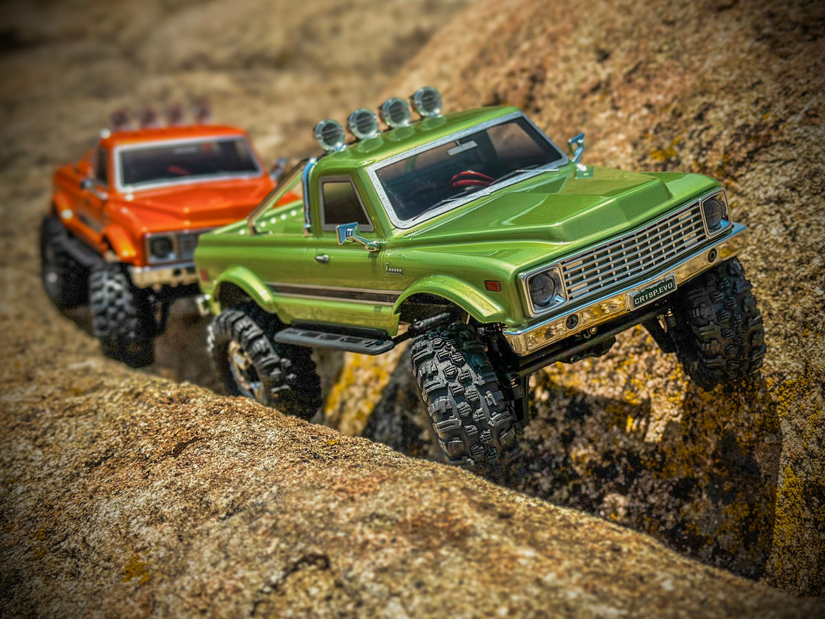 CR18P EVO V2 Convoy, Brushed, 4x4 RTR Trail Crawler, Choose Color