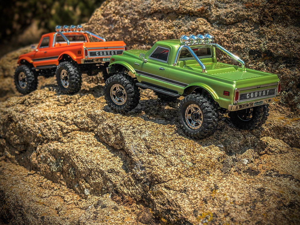 CR18P EVO V2 Convoy, Brushed, 4x4 RTR Trail Crawler, Choose Color
