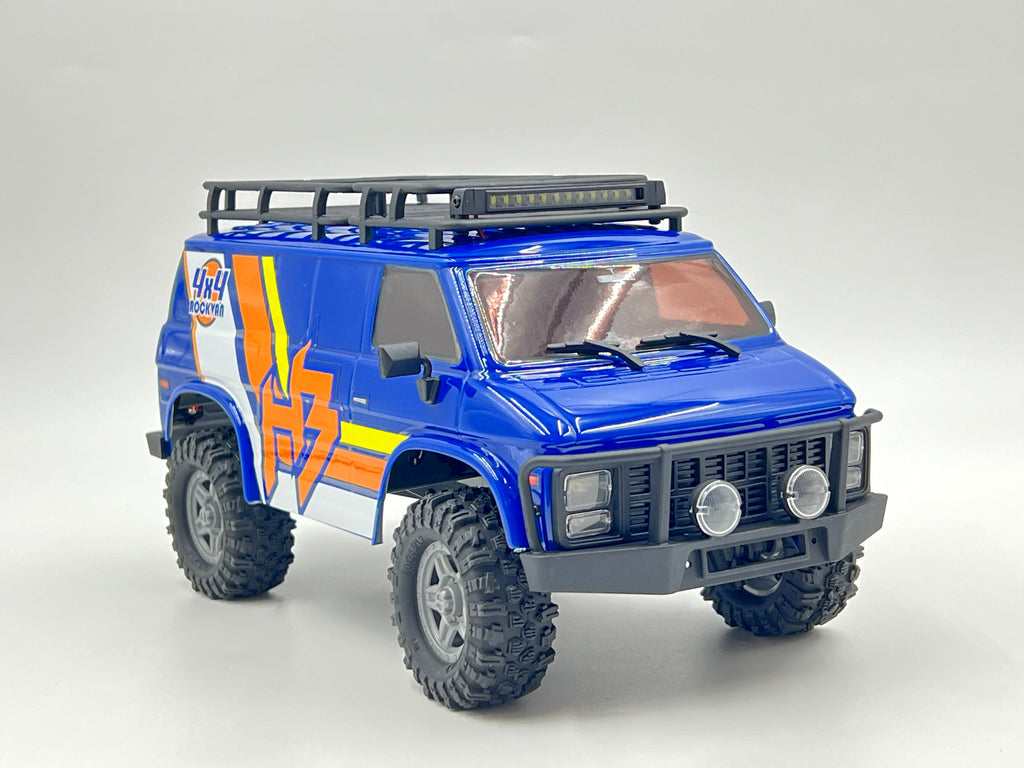 CR18P EVO V2 Rock Van, Brushed, 4x4 RTR Trail Crawler, Choose Color