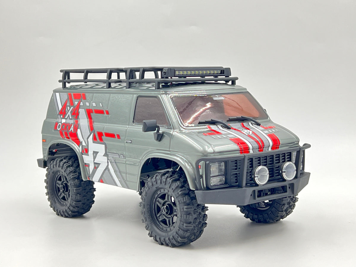CR18P EVO V2 Rock Van, Brushed, 4x4 RTR Trail Crawler, Choose Color