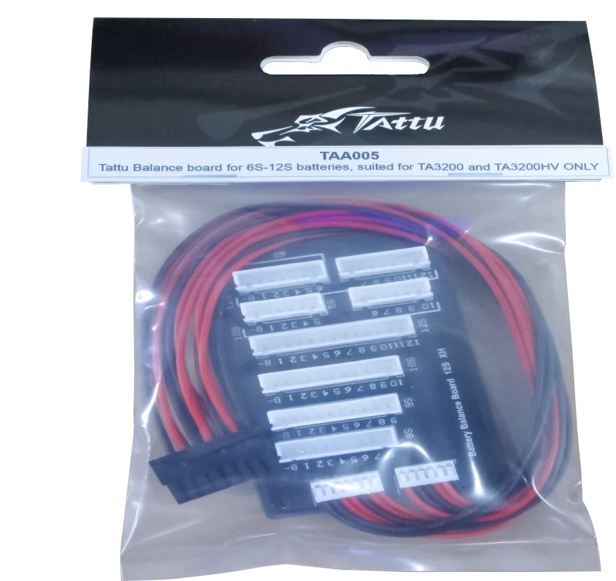 Tattu Balance board for 6S-12S batteries, suited for TA3200, TA3200HV and TA3200UHV ONLY