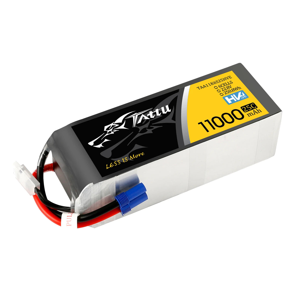 Tattu 11000mAh 6S 25C 22.8V(HV) Lipo Battery | EC5 Plug | UAV Classic