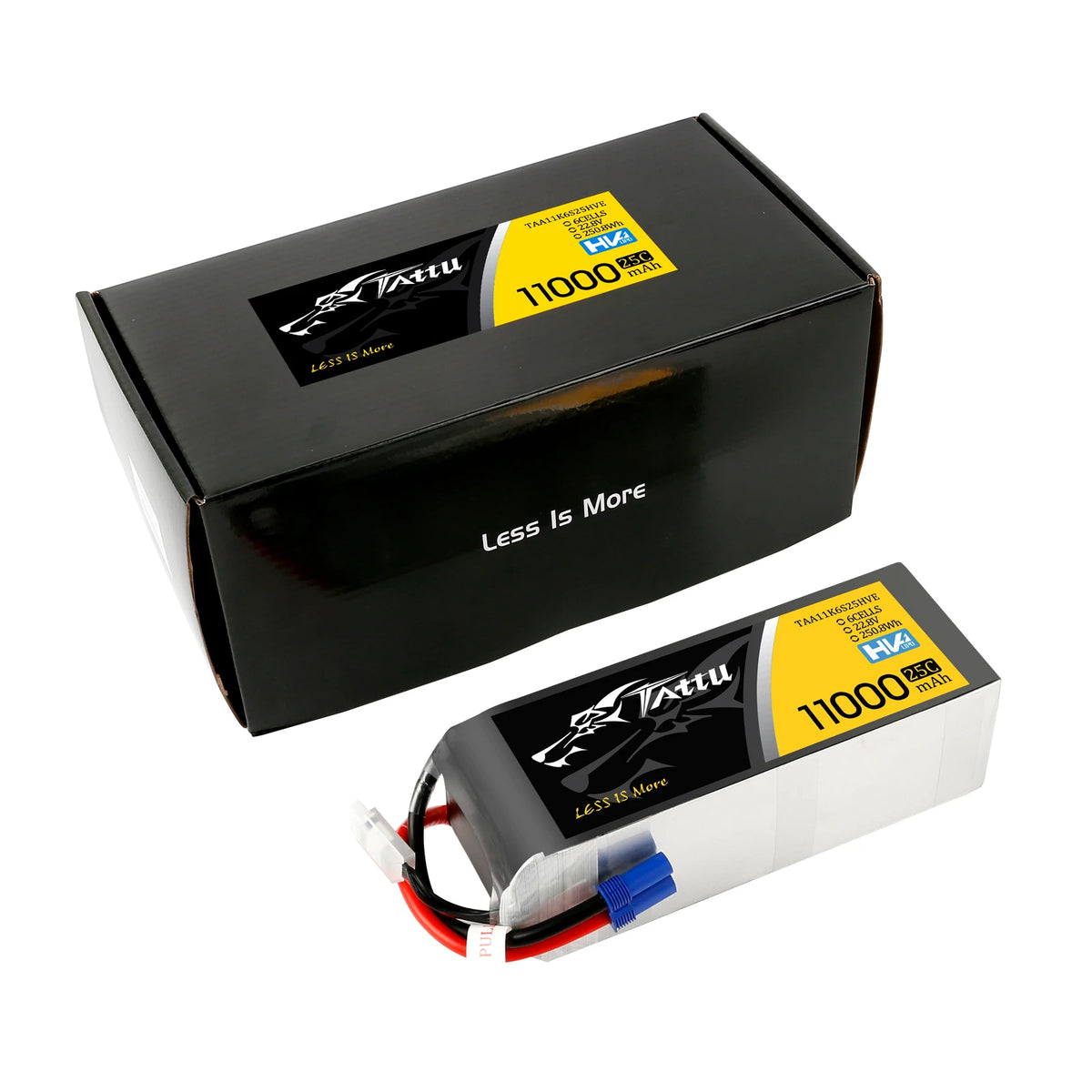 Tattu 11000mAh 6S 25C 22.8V(HV) Lipo Battery | EC5 Plug | UAV Classic