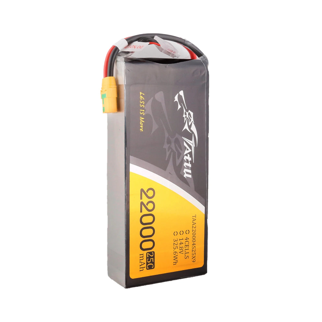 Tattu 22000mAh 4S 25C 14.8V Lipo Battery | XT90-S Plug | UAV Classic