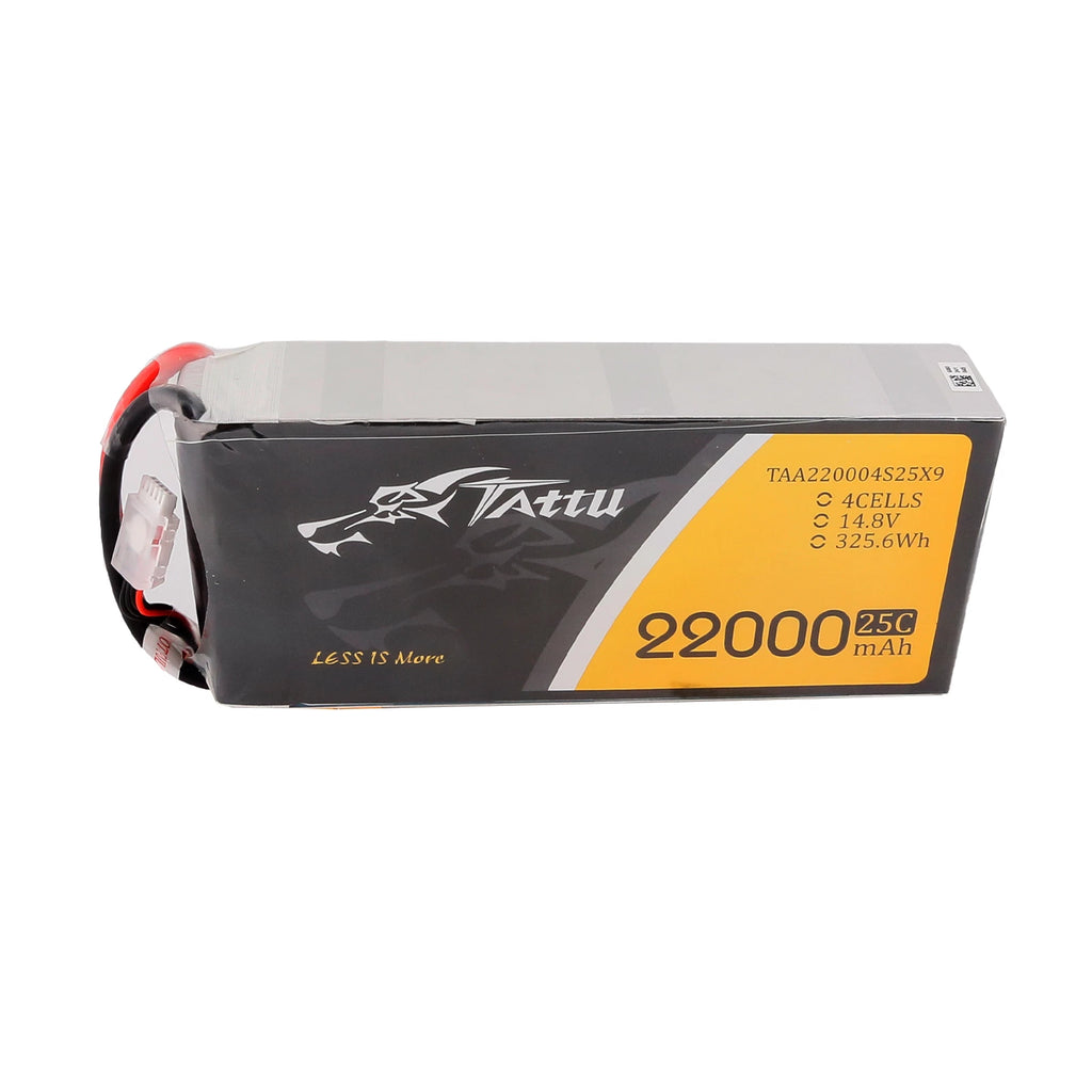 Tattu 22000mAh 4S 25C 14.8V Lipo Battery | XT90-S Plug | UAV Classic