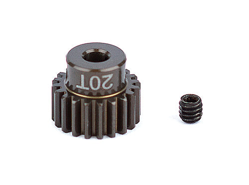 Factory Team Aluminum Pinion Gear, 20T 48P, 1/8 shaft