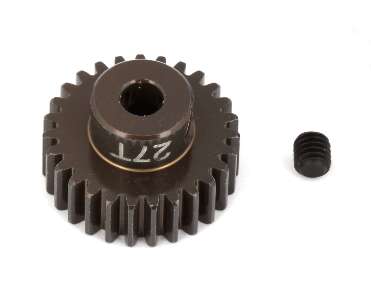 Factory Team Aluminum Pinion Gear, 27T 48P, 1/8 shaft
