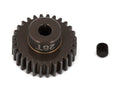 Factory Team Aluminum Pinion Gear, 28T 48P, 1/8 shaft