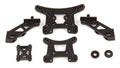 Front and Rear Shock Towers & Wing Mounts, for Reflex 14T or 14B