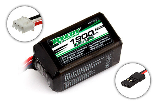 Reedy LiFe PRO RX 1900mAh 6.6V Hump Style Receiver Battery