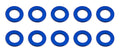 5.5 X .5mm Ball Stud Washer, Blue Aluminum (10)