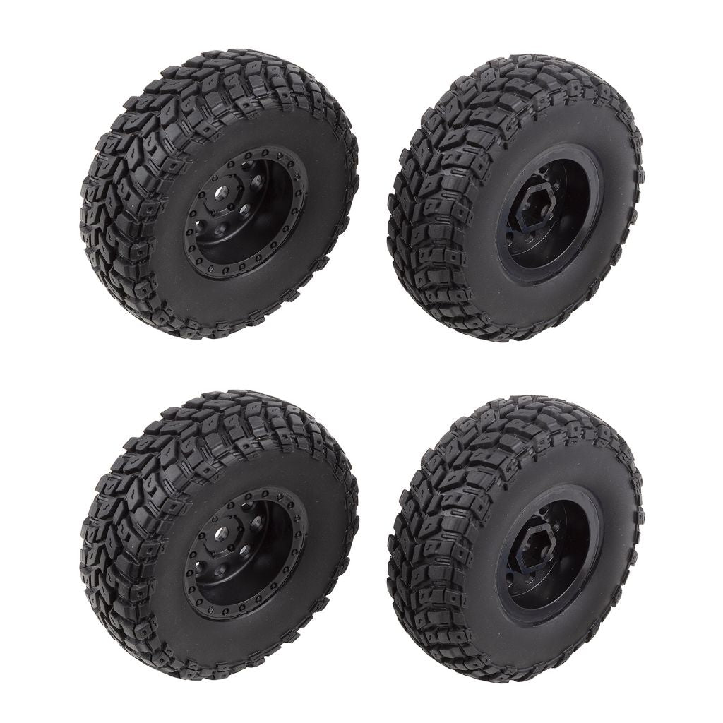 Enduro12 Wheels and Tires, Black