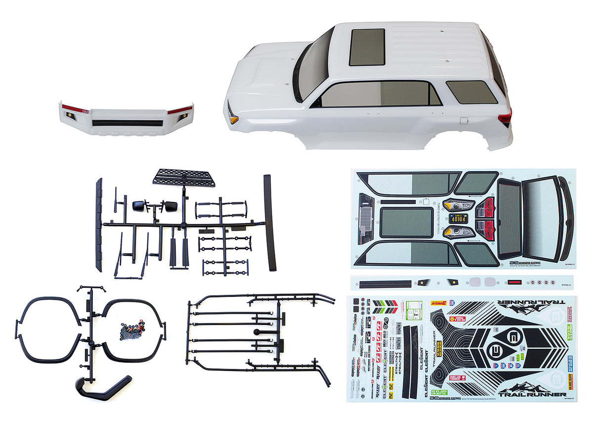 Trailrunner White Body with Accessories