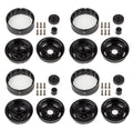 Enduro Steelie Wheels, 1.9, Black