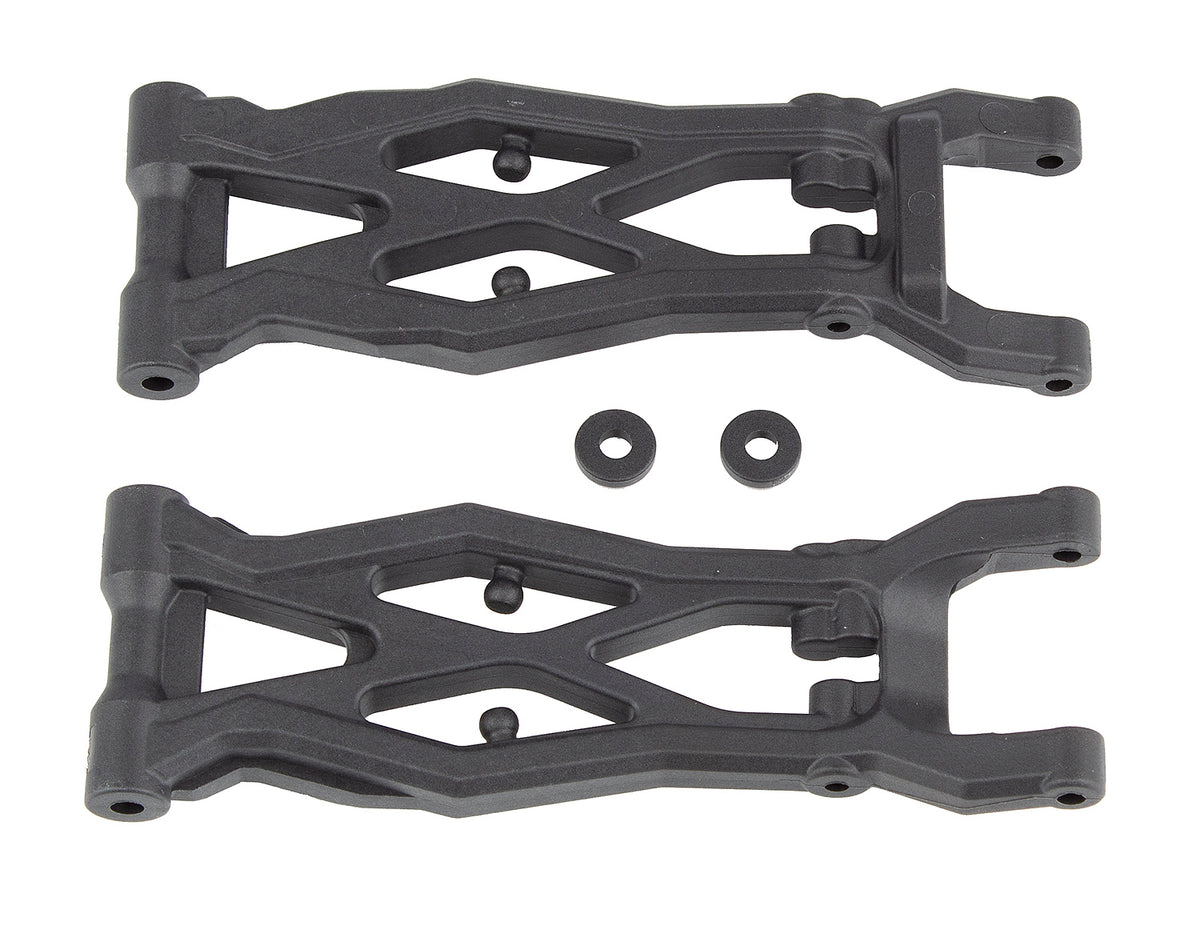 RC10T6.2 Factory Team Rear Suspension Arms, Gull Wing, Carbon Fiber