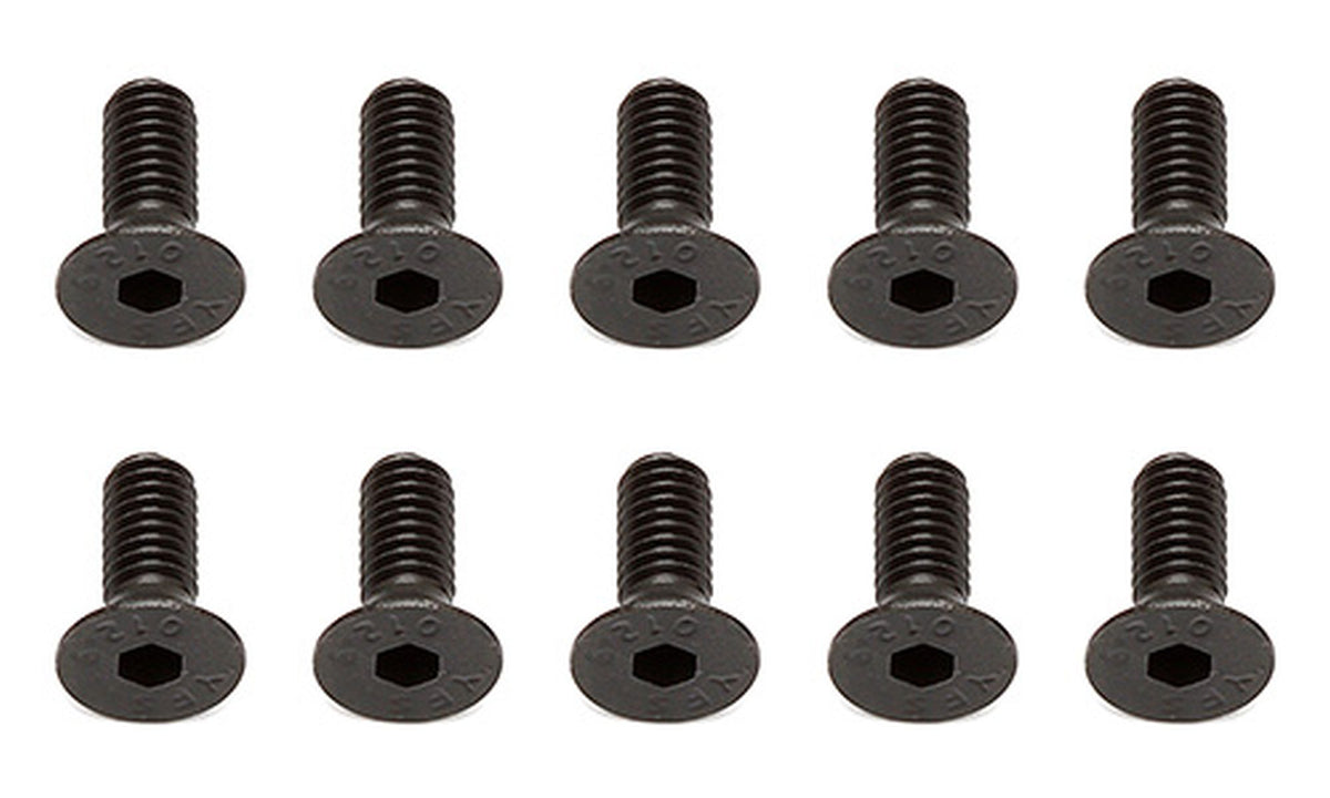 Screws, M4x10 mm FHCS, 10 pcs
