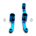 Factory Team  Aluminum Steering Set, Blue, for DR10, ProSC10, RC10, Reflex DB10, SR10, Trophy Rat