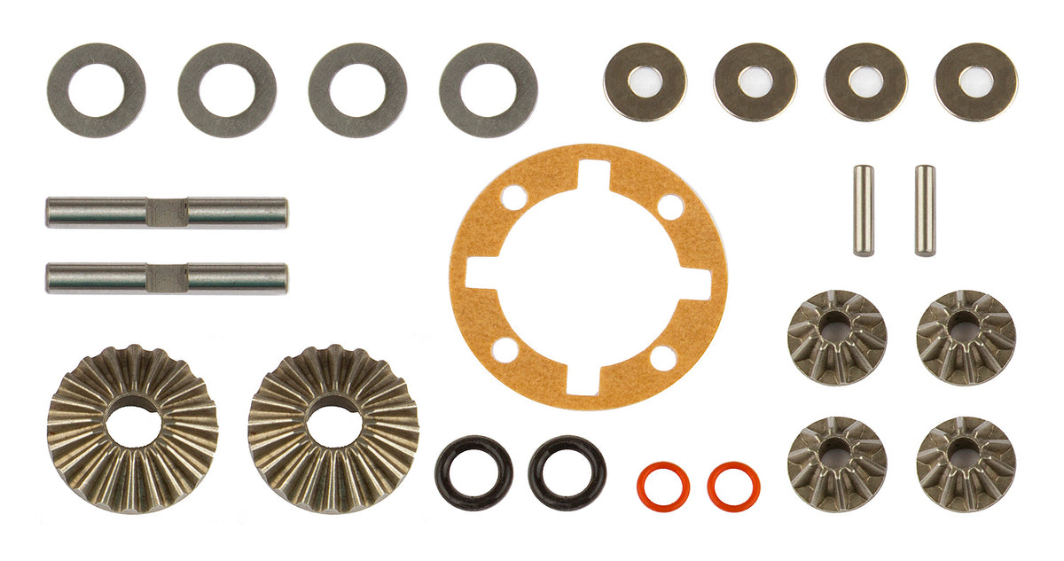 Gear Differential Rebuild, for B44.3, DR10, RB10, RC10, Reflex DB10, SC10.3, SR10, Trophy Rat