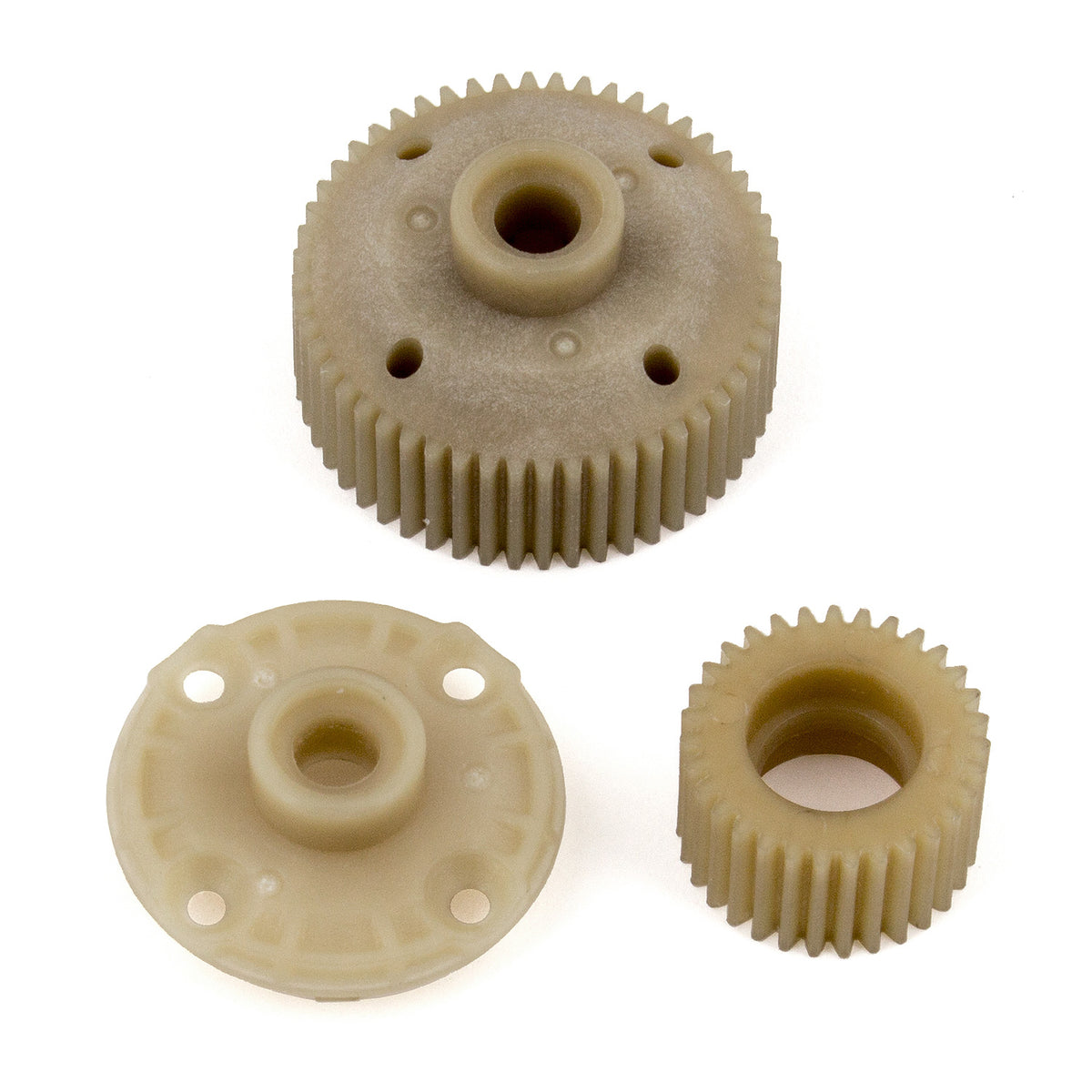 Diff and Idler Gears, Fits: ProSC10, Reflex DB10, and Trophy Rat