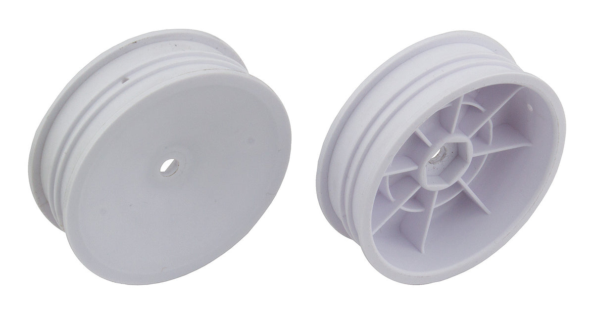 Slim 2WD 2.2 Front Wheels, White, 12mm Hex, for B6 and B6D