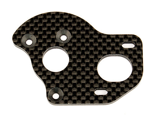 Factory Team Graphite Laydown Laydown/Layback Motor Plate, for B6.1, B6.1D, T6.1 and SC6.1