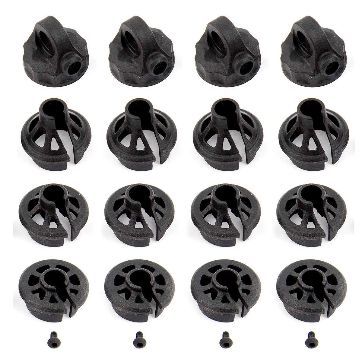 Shock Caps and Spring Cups, for B6.1