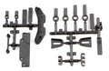 RC10B6.3 Tower Covers, Wire Clips, Rod Ends