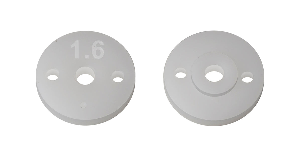 Factory Team 13mm Shock Pistons 2.0mm, 2x1.6, B6.4