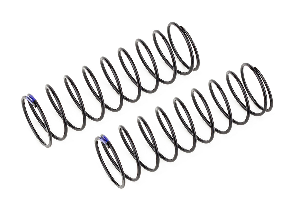 13mm Rear Shock Springs Blue 2.2lb/in, L61, 10.0T 1.2D, B6.4