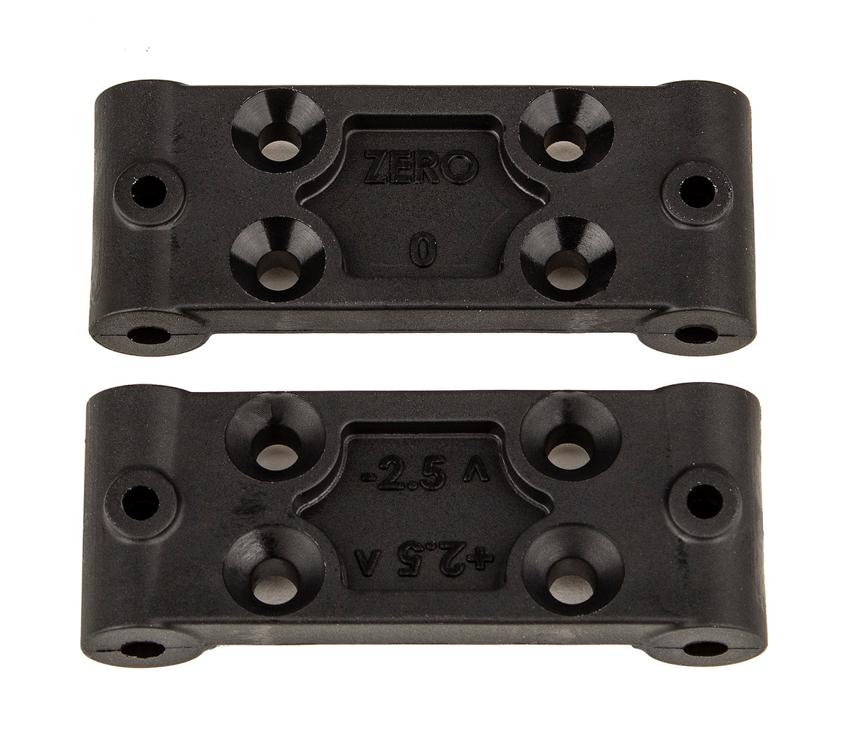 RC10B6.4 Front Bulkhead Set (0 degree and 2.5 degree)