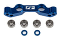 RC10B6.4 Factory Team Steering Rack, Blue Aluminum
