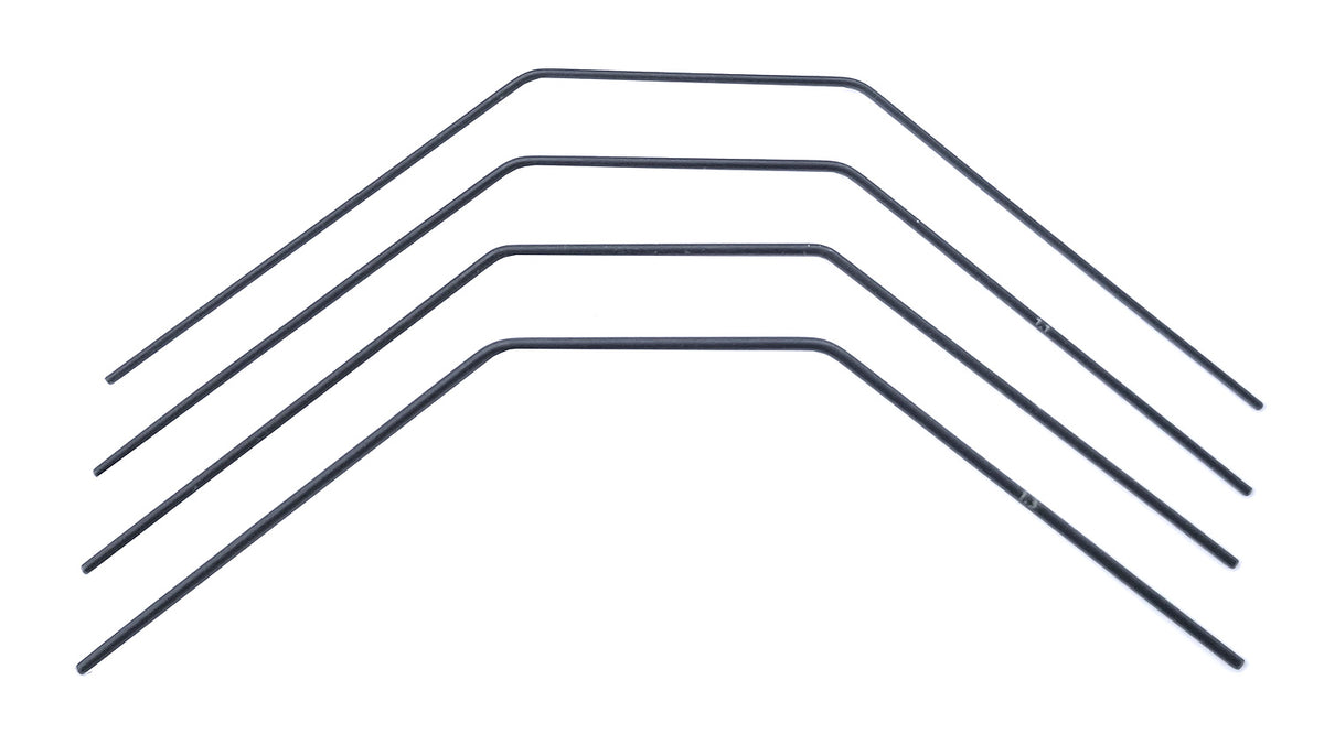 RC10B74.1 Anti-Roll Bar Set, 1.0-1.3mm
