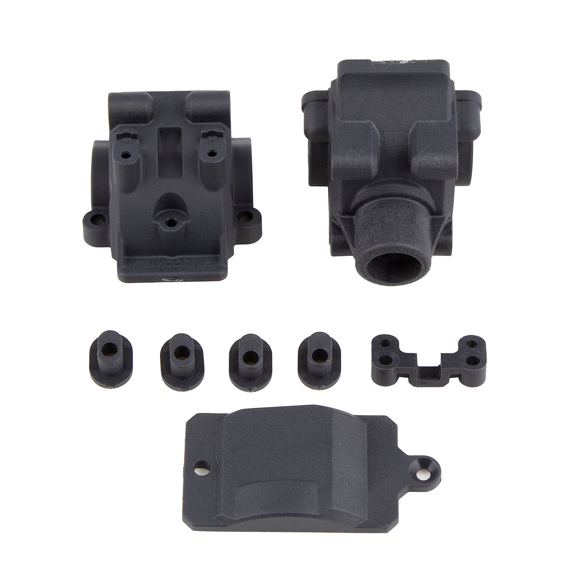 RC10B74.1 Factory Team Gearbox, Carbon