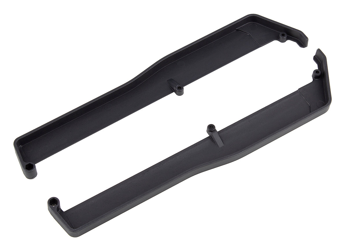RC10B74.1 Factory Team Side Rails, Carbon