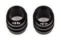 RC10B74.2 FT Rear Gearbox Pinion Height Inserts, Machined