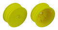 4WD Front Wheels, 2.2 12mm hex, +1.5mm, fluorescent