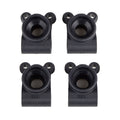 RC10B7 FT Rear Hubs, Carbon