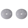 RC10B7 13mm Shock Pistons, 2.5mm, 2x2.0