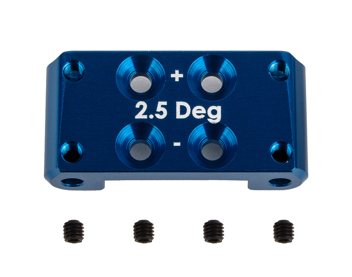 RC10B7 FT Front Bulkhead, +/-2.5 Deg.