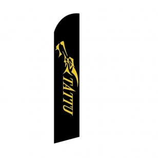 Tattu Flag Black and Yellow