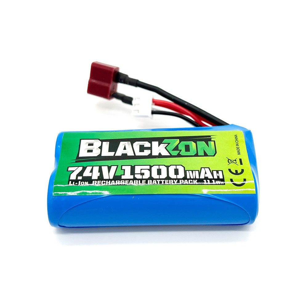 Battery Pack (Li-ion 7.4V, 1500mAh), w/T-Plug, Smyter - BlackZon