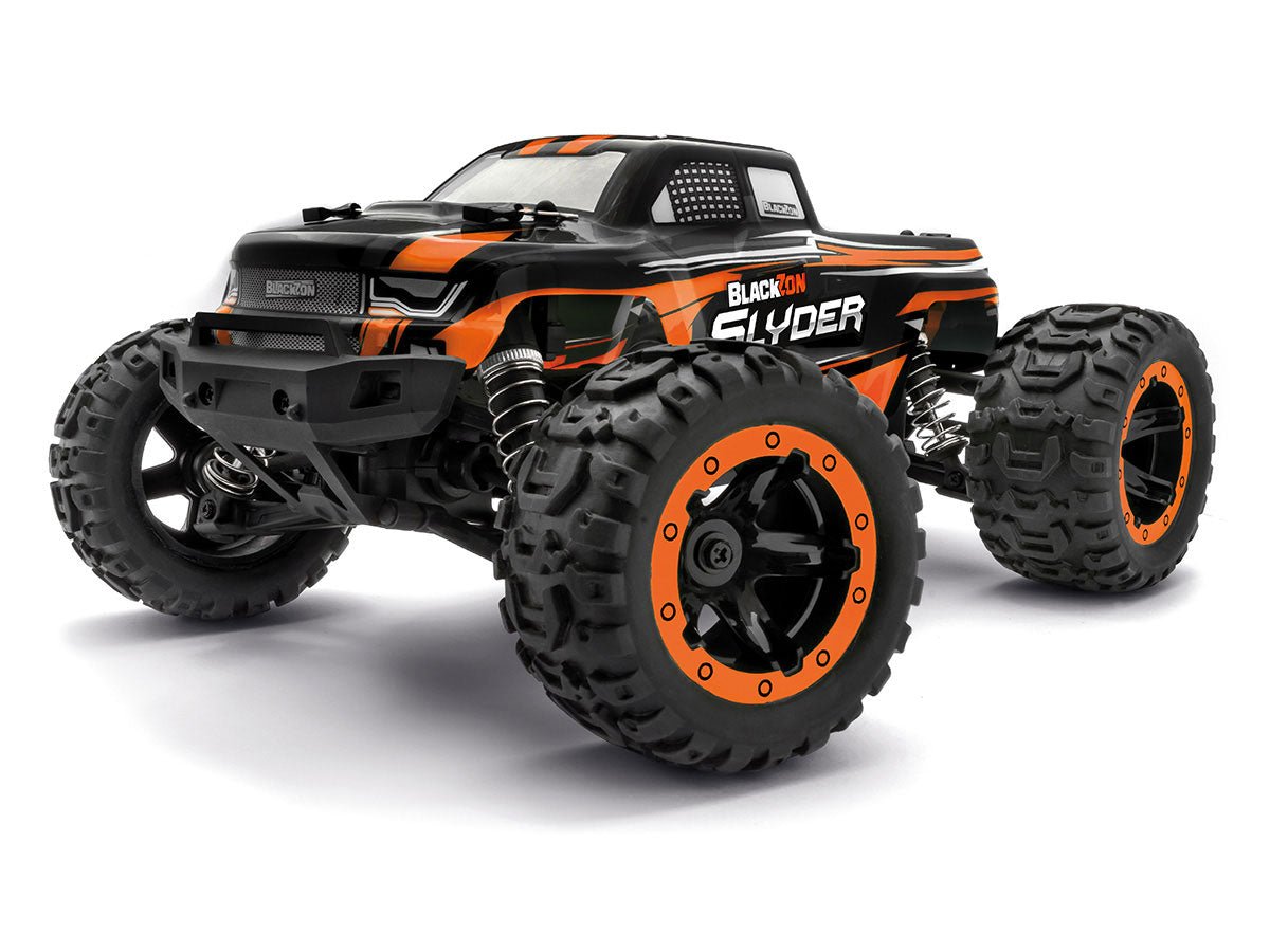 BlackZon Slyder MT 1/16 4WD Monster Truck RTR - Orange - BlackZon