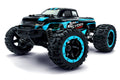 BlackZon Slyder MT Turbo 1/16 4WD Brushless Monster Truck RTR - Blue - BlackZon