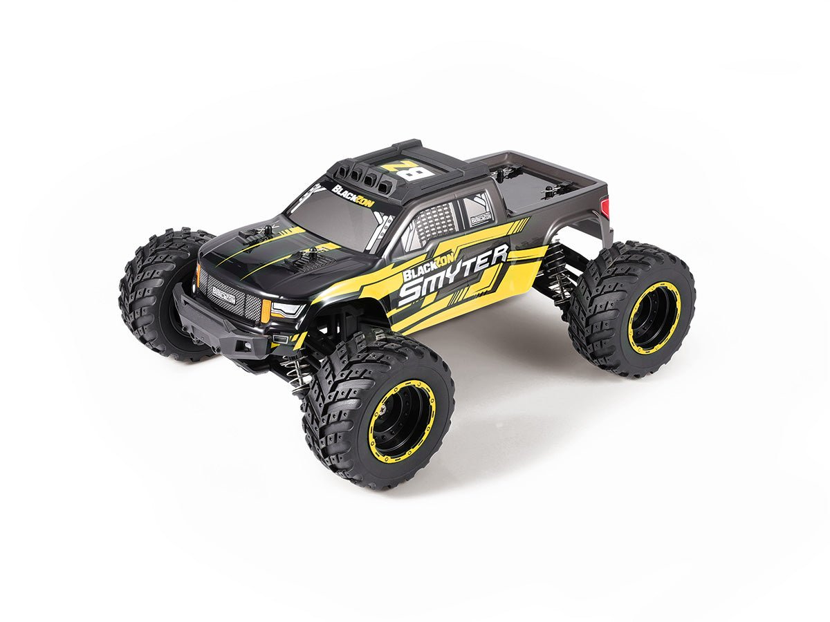 BlackZon Smyter MT 1/12 4WD Monster Truck RTR - Yellow - BlackZon