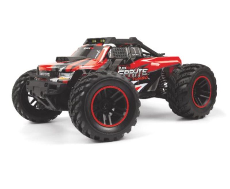 BlackZon Spryte MT Turbo 1/20 4WD Brushless Monster Truck RTR - Red - BlackZon