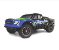 BlackZon Vyper SC 1/16 4WD Short Course Truck RTR - Blue/Green - BlackZon