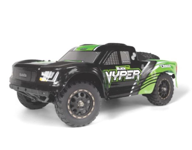 BlackZon Vyper SC 1/16 4WD Short Course Truck RTR - Green - BlackZon
