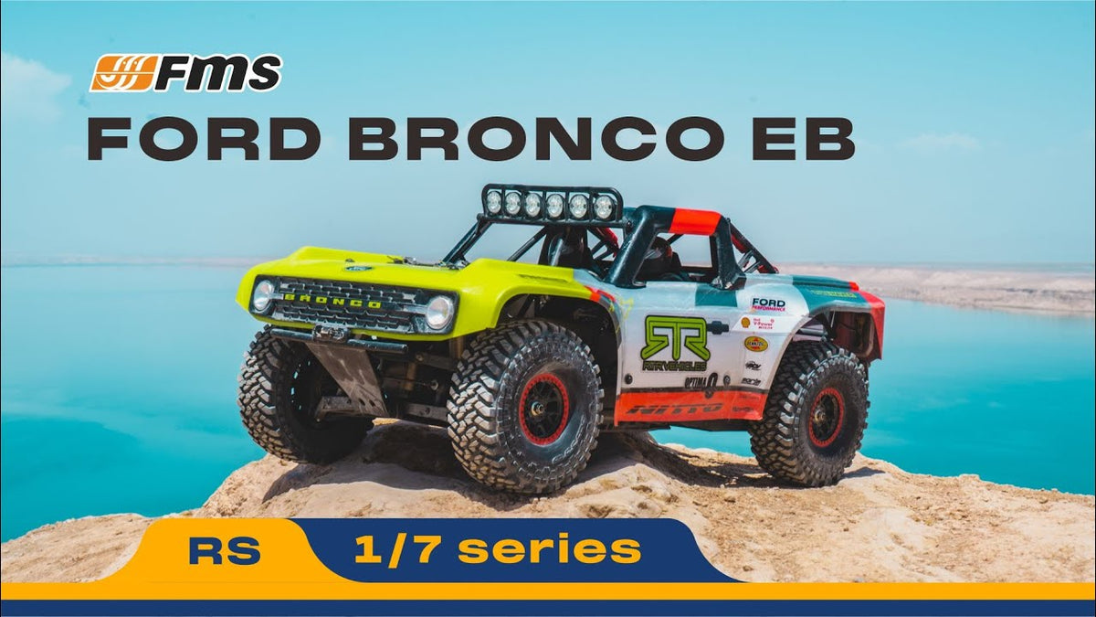 FMS 1:7 Ford Bronco RTR EB Brushless 4WD RS
