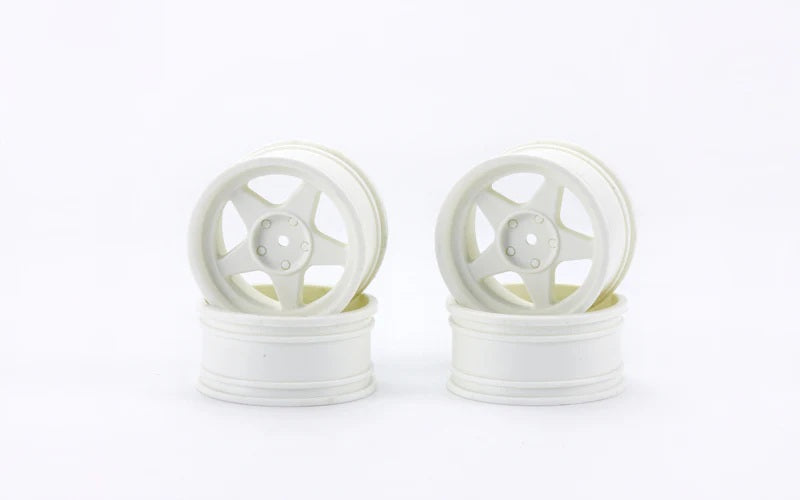 M48S 5 Spokes Wheel Set, White
